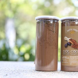 Bột Cacao Nguyên Chất Đắk Lắk (Cocoa Powder) Thơm Béo Hộp 500g