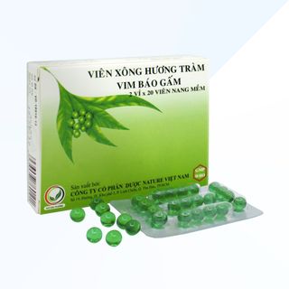 VIÊN XÔNG HƯƠNG TRÀM VIM BÁO GẤM - Xông hơi trị cảm, giảm căng thẳng