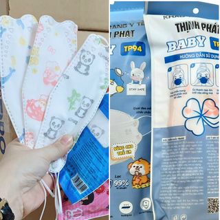 [Combo 10 cái] Khẩu trang trẻ em KF94