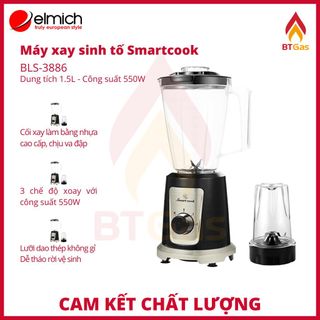 Máy xay sinh tố Smartcook, máy xay sinh tố đa năng Smartcook BLS-3886 - Công nghệ Châu Âu giá sỉ