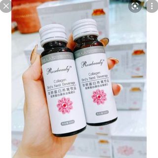 Nước uống trắng da collagen