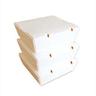Hộp giấy thực phẩm an toàn A900 (Bộ 25 cái) IN123