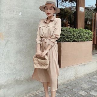 ĐẦM SƠ MI SUÔNG TÚI HỘP 2 MÀU