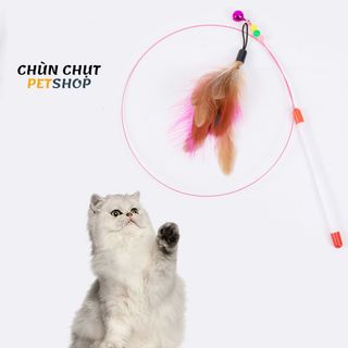 Cần câu lông vũ, cây chơi cho Mèo