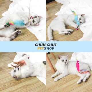 Cần câu lông vũ, cây chơi cho Mèo