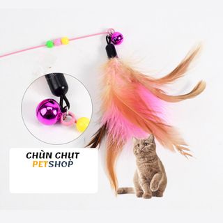Cần câu lông vũ, cây chơi cho Mèo
