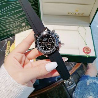 ĐỒNG HỒ ROLLEX CƠ DÂY CAO SU CAO CẤP