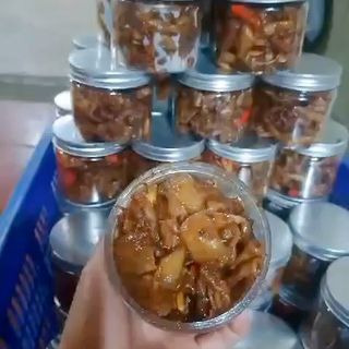 Mực rim me hộp 250g
