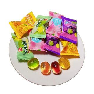 Hộp kẹo dẻo Trái cây UFO nhân chảy 258g