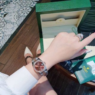 ĐỒNG HỒ ROLLEX CƠ COUPLE NIỀNG ĐÁ CAO CẤP