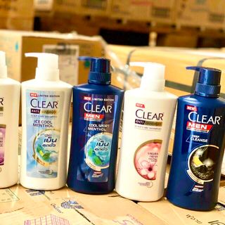 Dầu Gội Clear Thái Lan Đủ Màu 450ml