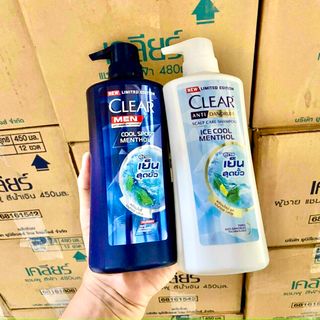 Dầu Gội Clear Thái Lan Đủ Màu 450ml