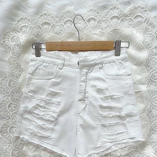 Quần short jean nữ rách lót vải đệm hàng chuẩn topsop thời trang jean 2kjean giá sỉ