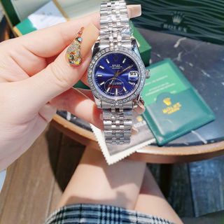 ĐỒNG HỒ ROLLEX COUPLE CƠ CAO CẤP NIỀNG ĐÁ