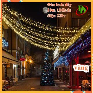 Dây Đèn Led siêu sáng 10m 100leds- dây led siêu bền