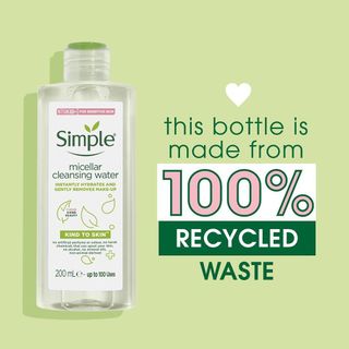 Nước tẩy trang Simple Kind to Skin Micellar Cleansing Water cho mọi loại da nam, nữ 200ml - ZAVENCI Official