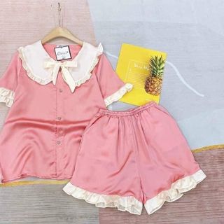 Pijama Ngắn Cổ Bèo