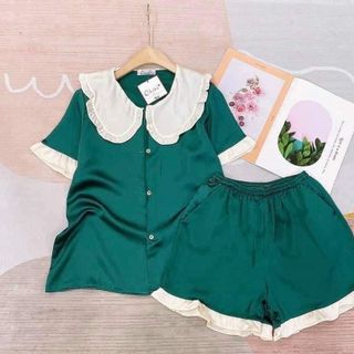 Pijama Ngắn Cổ Bèo