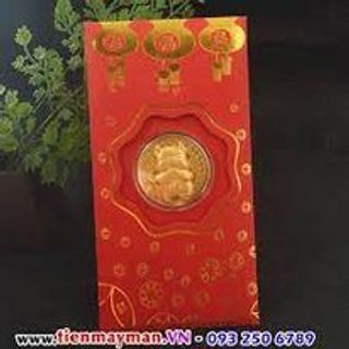 lixi mạ vàng hình hổ