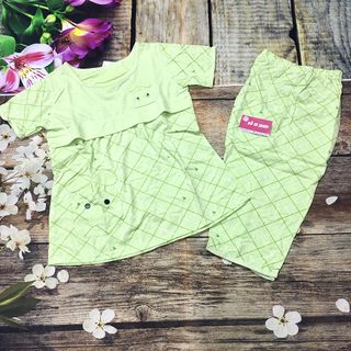 BỘ THUN COTTON LỬNG BẦU VÀ SAU SINH BÉ BÚ giá sỉ