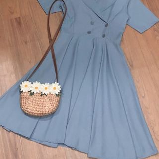 ĐẦM XANH ĐẬM 4 NÚT