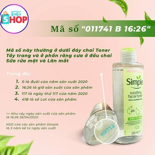 Nước hoa hồng Simple Kind To Skin Soothing Facial Toner da nhạy cảm 200ml - ZAVENCI Official