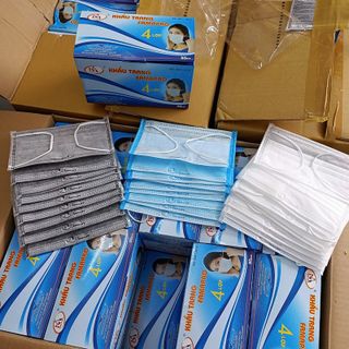 Khẩu trang y tế 4 lớp kháng khuẩn