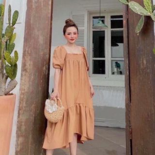 ĐẦM KEM ĐUÔI CÁ NHÚNG THUN