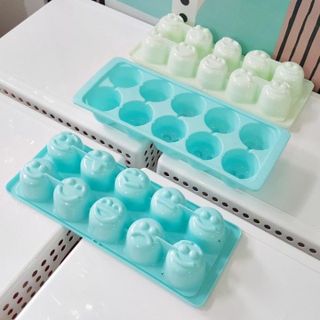 Khay đá 10 viên hình mặt cười - Nhựa Việt Nhật