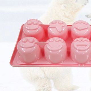 Khay đá 10 viên hình mặt cười - Nhựa Việt Nhật