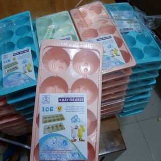 Khay đá 10 viên hình mặt cười - Nhựa Việt Nhật
