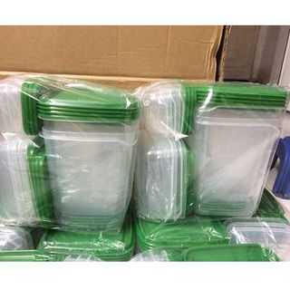 Bộ 17 hộp nhựa có nắp