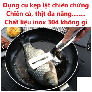 Dụng cụ xẻng & kẹp thức ăn tiện dụng - Inox