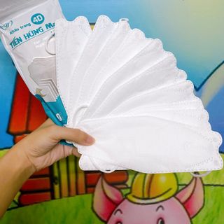 Khẩu trang KF94 4D Hàn Quốc dày dặn, ôm sát mặt, sẵn sll tại Thủ Đức