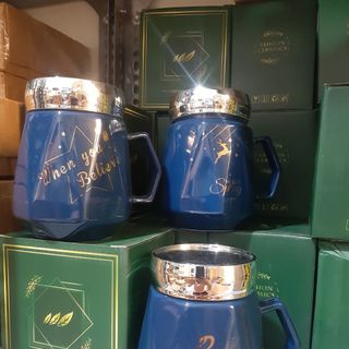 Ly sứ nắp gương 380ml (Mẫu mới)