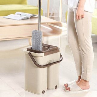 Bộ lau nhà tự vắt 2 ngăn loại lớn