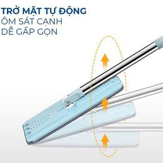 Bộ lau nhà tự vắt 2 ngăn loại lớn