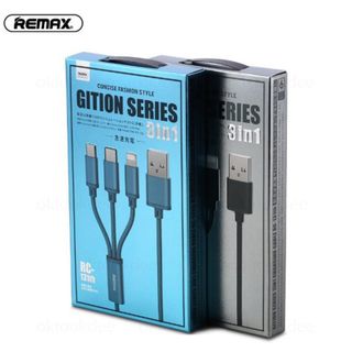 Cáp xạc 3 đầu (Remax) Sạc cùng lúc 3 thiết bị