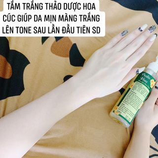 Tắm trắng hoa cúc thảo dược Puskin vinus
