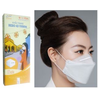 Thùng Khẩu trang HERO 4D VNN94 Tây Sài Gòn Chống Bụi Mịn Và Kháng Khuẩn Hàng Cao Cấp