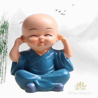 Bộ 4 tượng chú tiểu tứ không