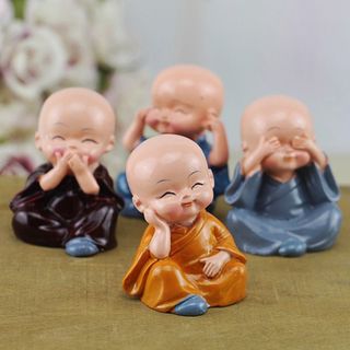 Bộ 4 tượng chú tiểu tứ không
