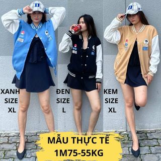 Áo khoác bomber thời trang cá tính, phong cách