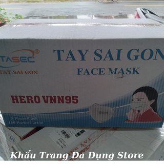 Thùng Khẩu trang HERO VNN95 Tây Sài Gòn Chống Bụi Mịn Và Kháng Khuẩn Hàng Cao Cấp giá sỉ