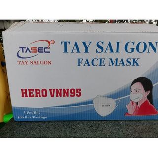 Thùng Khẩu trang HERO VNN95 Tây Sài Gòn Chống Bụi Mịn Và Kháng Khuẩn Hàng Cao Cấp