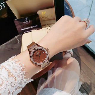 ĐỒNG HỒ HUBLOT NỮ 1 VlỀN HỘT CAO CẤP