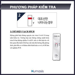 Kit Test nhanh Covid HÀN QUỐC Humasis