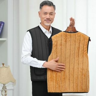Áo Gile Bố Áo có lót lông siêu đẹp,( Già - trẻ đều mặc được nha mng.)