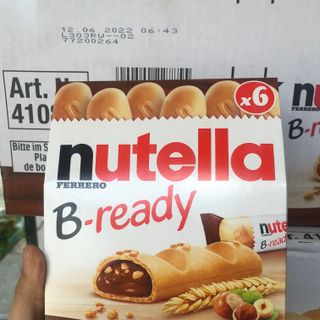Nutella Ready hộp 6 cái giá sỉ