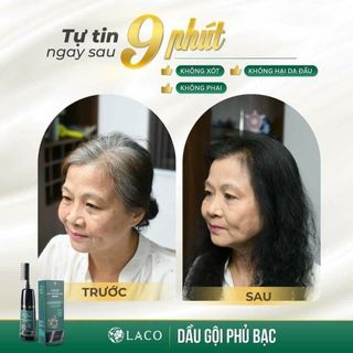 Dầu gội phủ bạc Laco